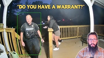Cop Barges in, Arrests Mom in Front of Her Kids (without a warrant) | Then Gaslights the Public