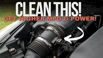How To Clean Mass Air Flow Sensor MAF Sensor P2282 Restore Power