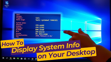 How to Display System Info on Your Desktop [BgInfo Guide]
