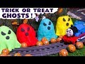 Thomas The Tank Engine Halloween Trick or Treat Spooky Ghosts with Witch and Wizard Funling TT4U