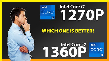 INTEL Core i7 1270P vs INTEL Core i7 1360P Technical Comparison