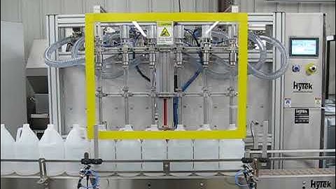 HyTek Liquid Filler Tutorial - Machine Demonstration Part 1