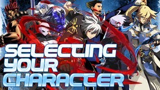 Fighting Games - Selecting your Character