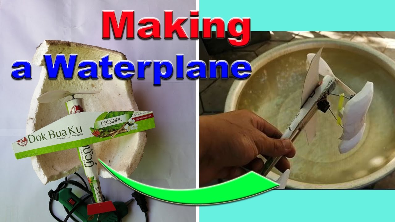How to Change Simple Plane to Water Plane| DIY Plane