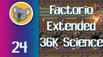 Factorio Extended 36K Megabase #24 (2021-1-8 Stream)