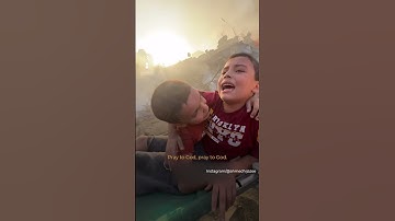 Palestinian brothers from Gaza thank paramedics for their rescue