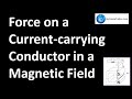 Magnetic Field and Current Interaction Quiz