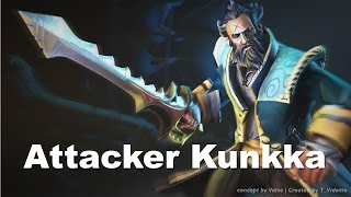 Attacker Kunkka 6900 MMR Pub Gameplay Dota 2﻿