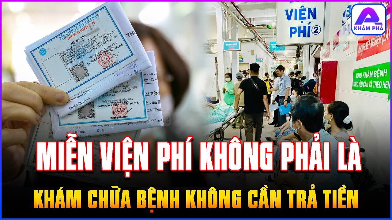 Vụ trưởng Vụ Bảo hiểm y tế: MIỄN VIỆN PHÍ không phải là KHÁM CHỮA BỆNH KHÔNG CẦN TRẢ TIỀN | APKP