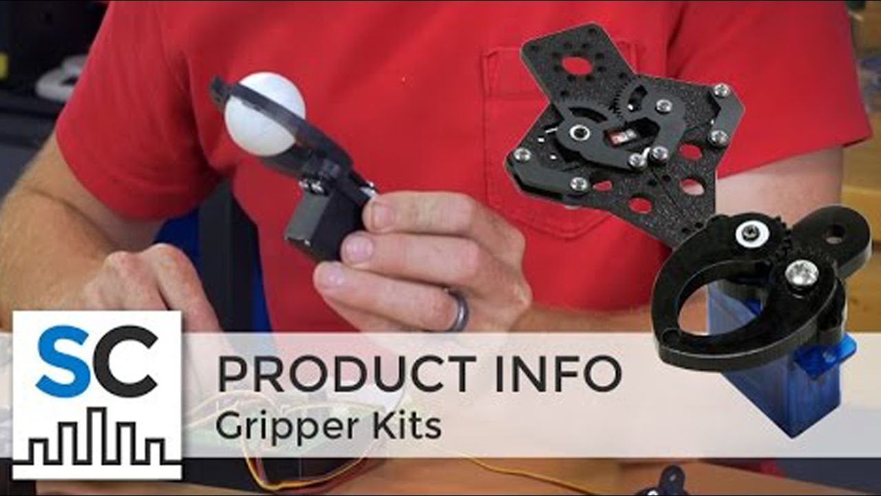 Actobotics® Gripper Kits overview of 4 versions YouTube