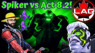 LagSpiker Versus Act 8 Chapter 2! BAHAMET Hulk Boss Fight! New FTP Account Valiant Challenge! - MCOC