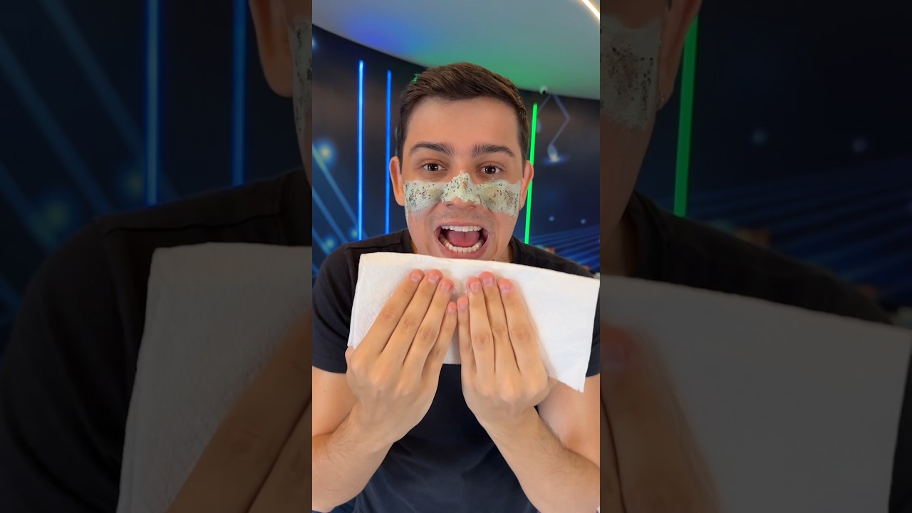 Testei um CREME MÁGICO e quase fiquei sem ROSTO 🥲 #shorts
