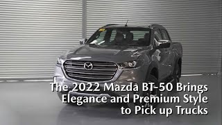 2022 Mazda Bt50 Brings Elegance And Premium Style To Pickup Trucks  Carguideph