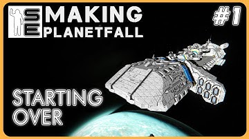 🔴 Starting Over - S2-E1 - Making Planetfall | Space Engineers