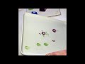 Painting on porcelain for beginners - the Dresden leaf and the Dresden rose for beginners