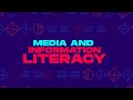 Plenary On Media And Information Literacy Plenary On Media And Information Literacy