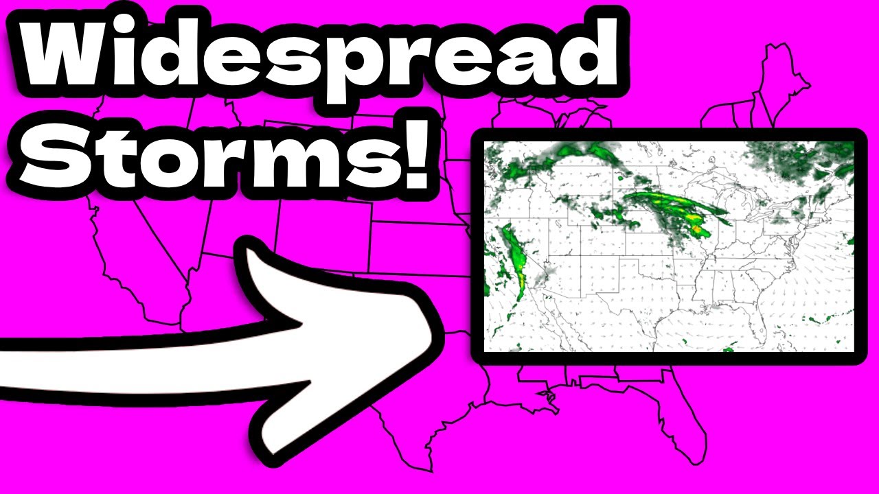 Widespread Storms Expected Today... - Forecast Discussion - YouTube