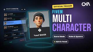 FiveM Cinematic Multicharacter Script | Official Trailer – Full Showcase Coming Soon Update