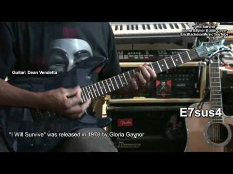 i-will-survive-gloria-gaynor-disco-funk-guitar-cover-with-chord-names-funkguitarguru-funk