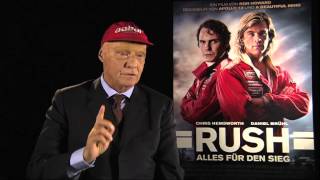Niki Lauda Formula One Interview german 2013 RUSH Formel 1