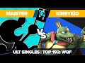 Maister vs KirbyKid - Ultimate Singles Top 192: WQF - Low Tide City | Game & Watch vs King K. Rool