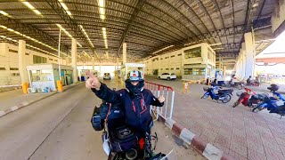 Border Crossing Thailand to LAOS. - With Motorbike |S 2 - Ep.17|