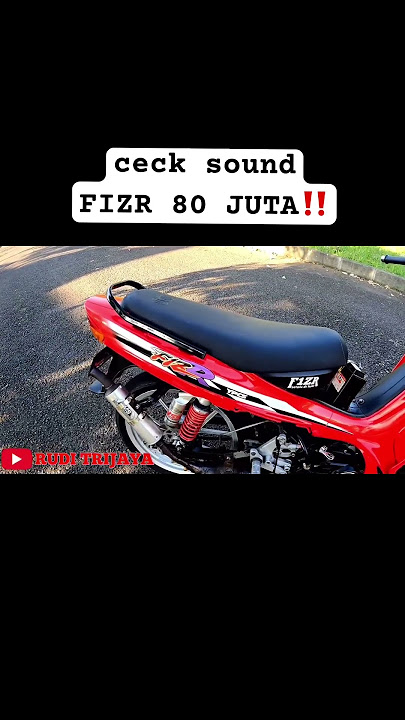 CECK SOUND FIZR HEDON‼️SUARANYA NGERI‼️#ruditrijaya #2tak #youtube #youtubeshorts #underbone2tak