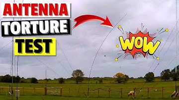 60 MPH STORM vs DX Commander Antennas - Destruction Test!