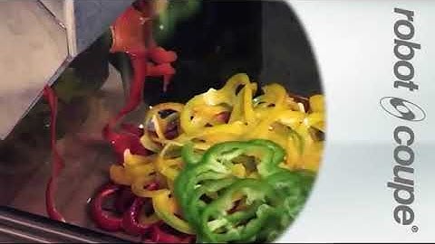 Robot Coupe CL50 Ultra Peppers Slicing