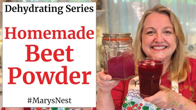 Make Beet Powder (beetroot Powder) - A 2024