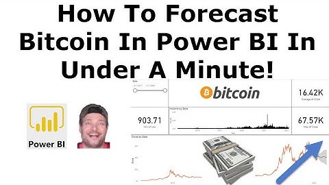 Power BI - How To Forecast Bitcoin In Under A Minute!