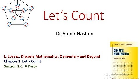 Sec 1 1 A Party (Discrete Mathematics - Lovasz)