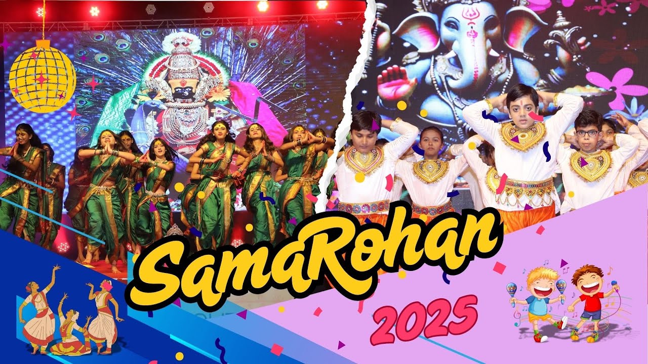 SAMAROHAN - Annual Function 2025 In Alphores Swarnleela International School, Wani
