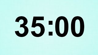 Hẹn giờ đếm ngược 35 phút ||35 Minutes Countdown Timer