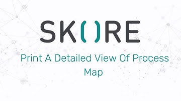 How To Print A Detailed View Of Process Map in Skore