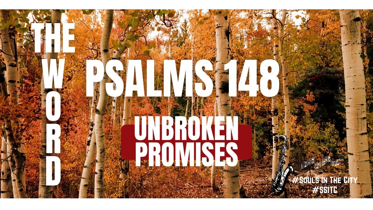 NKJV Narration of Psalms 148 with Sax and Contemporary Gospel Music