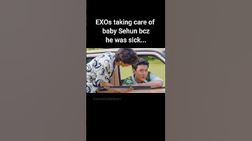 Sehun was sick!😢#baekhyun#chanyeol #suho#xiumin#sehun#kai#kyungsoo#엑소 #exo#hearmeout#exist#chen#exol