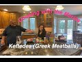 Keftedes (Greek Meatballs)