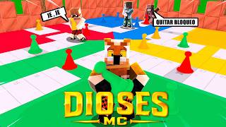 Jugamos al PARCHÍS HUMANO en MINECRAFT DIOSES MC #24 | FARGAN