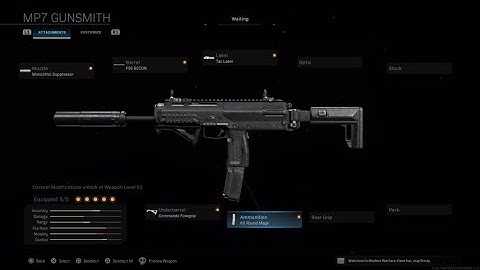 COD Mobile QXR Gunsmith Build MP7 COD Warzone