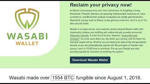 How to Generate a Wallet in Wasabi