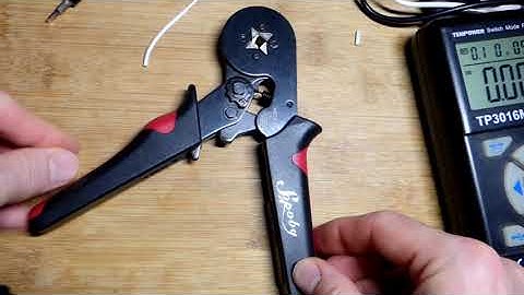 How to use Automatic Ferrule Crimping Tool