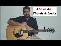 Above All (of Michael W. Smith) ll Worship song ll Guitar Tutorial