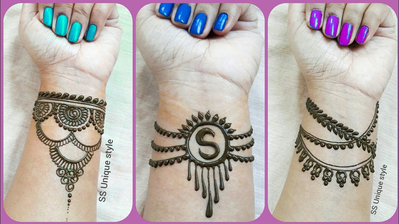 Bracelet Style Mehndi Design for Hands | Most Stylish Mehe… | Flickr