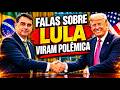 FLÁVIO BOLSONARO E TRUMP FALAM SOBRE O BRASIL #políticabrasileira #brasil #stf #trump