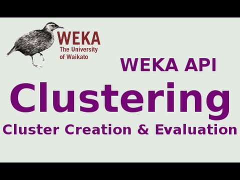 WEKA API 19/19: Clustering in WEKA