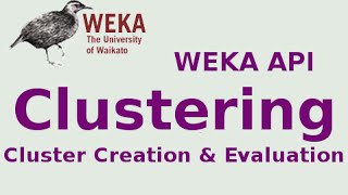 WEKA API 19/19: Clustering in WEKA