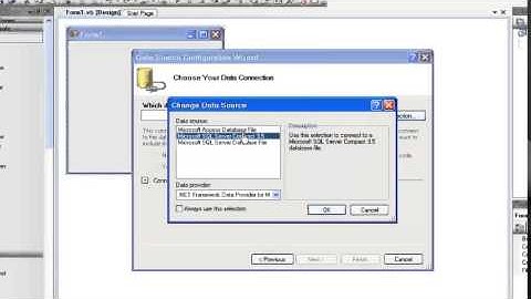 الاتصال بقواعد البيانات