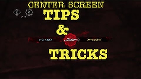 Gears Of War Ultimate Edition Tips & Tricks on Center Screen Aim.