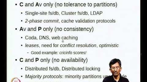 Mod-08 Lec-30 CAP Theorem